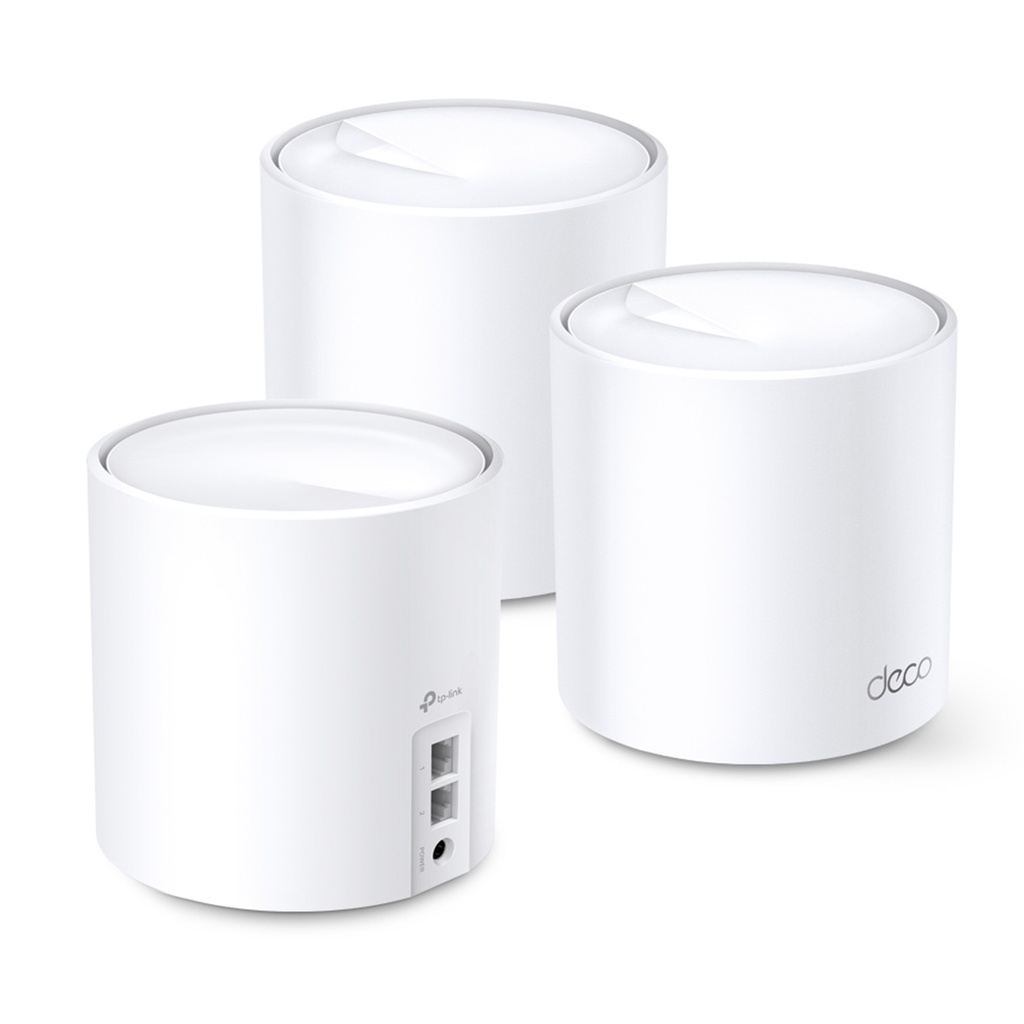 [DECO-X20-3PACK] TP-Link - Router Inalambrico WiFi Mesh Doble Banda AX1800 WiFi6 [3 Unidades]