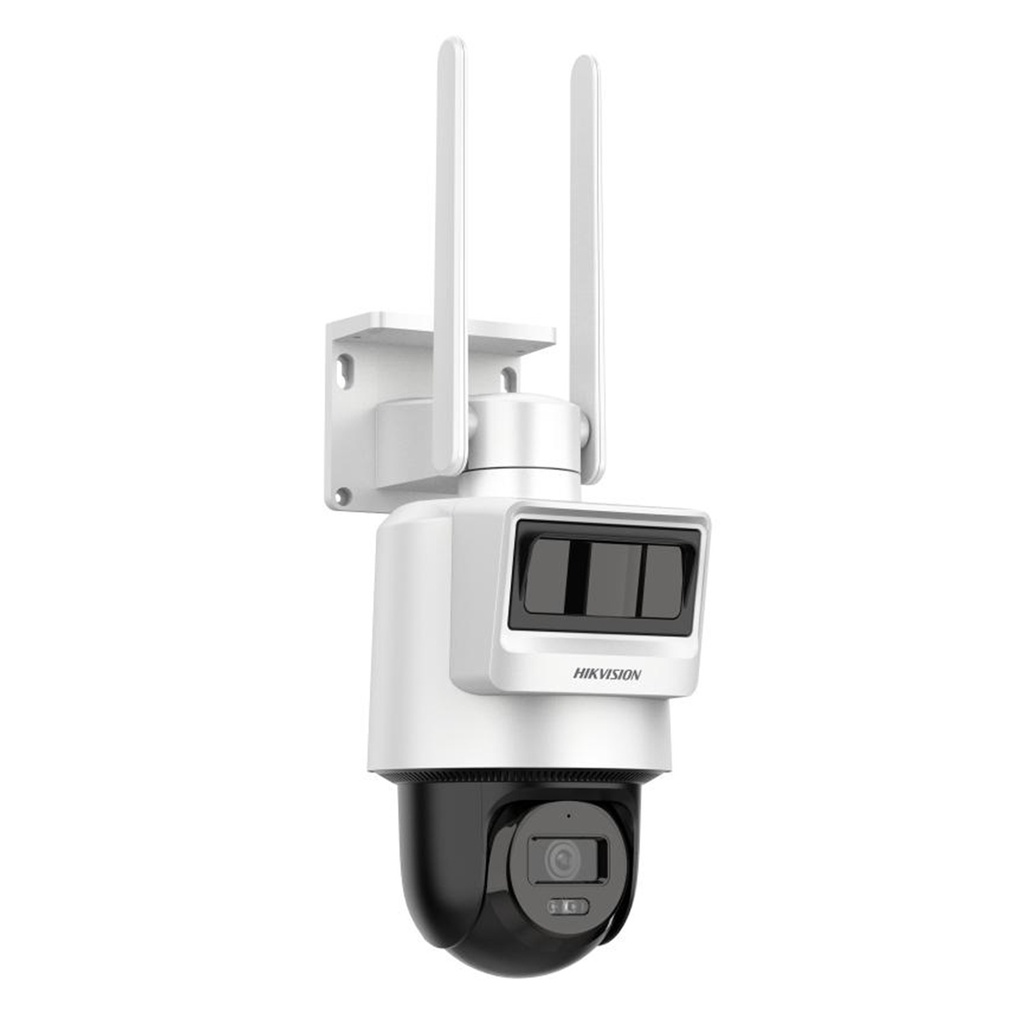 [DS-2DE2C400IWG-K/4G/C09S20] Hikvision - Kit Solar IP All in One Camara Domo Mini PT IP 4 MP Lente 2.8 mm