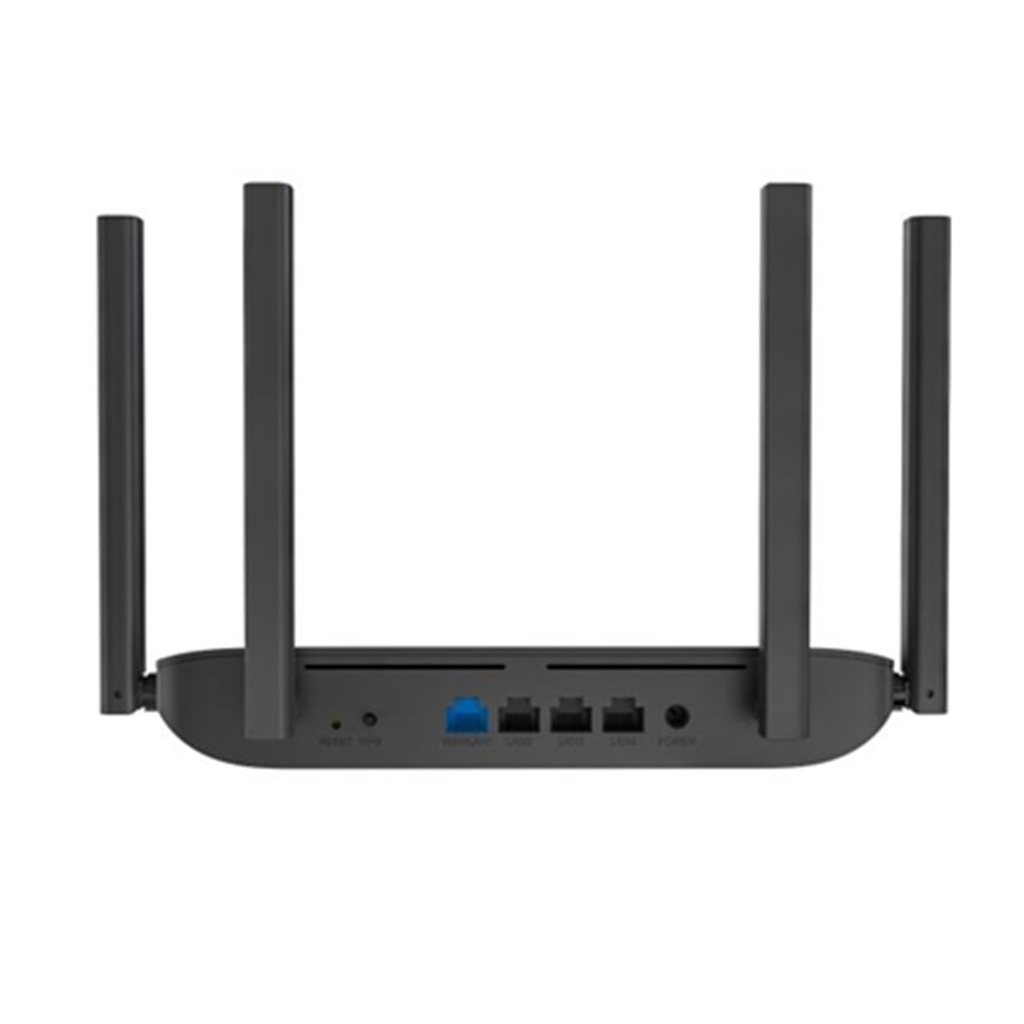 [DS-3WR18X] Hikvision - Router Inalámbrico Wifi 6 Hasta 1500 Mbps Doble Banda AC (2.4 GHz y 5 GHz) 4 Puertos 1000 Mbps 4 Antenas Omnidireccional Beamforming Optimizado