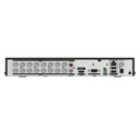 [iDS-7216HQHI-M1/XT] Hikvision - DVR 2K [5MP] Lite 3K Lite Pentahibrido AcuSense 16 Canales TurboHD + 8 Canales IP Audio de Dos Vías por Coaxitron Reconocimiento Facial