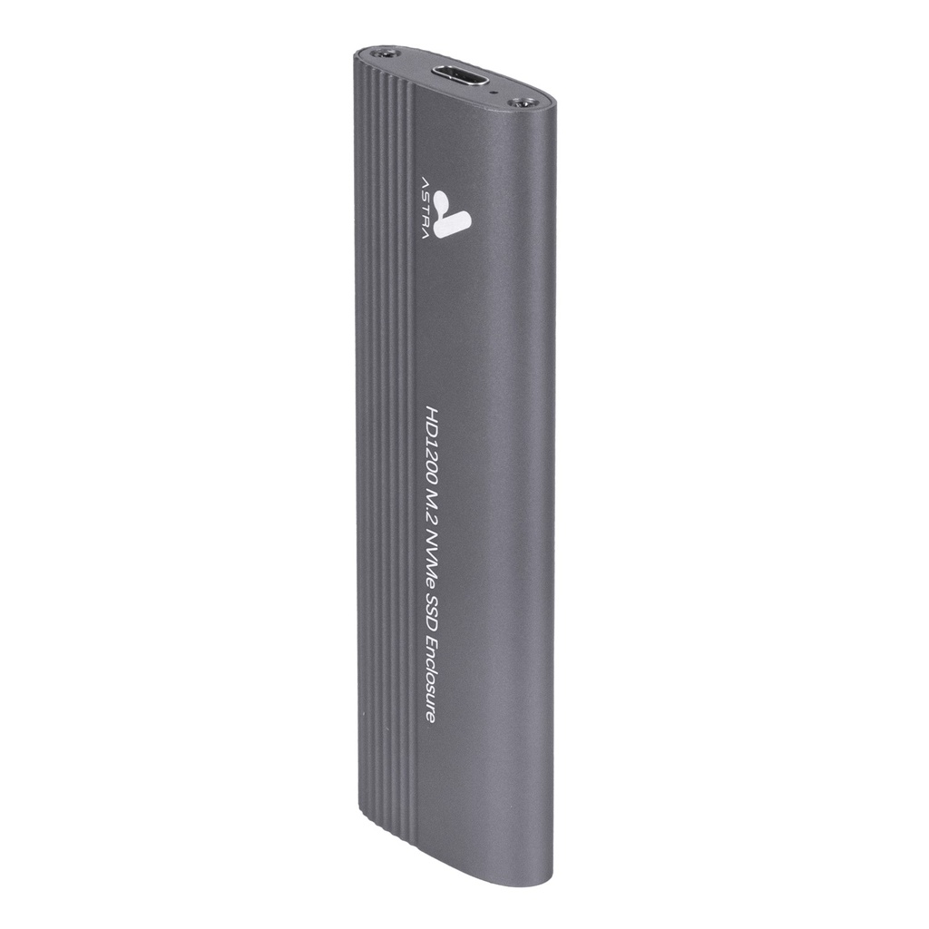 [HD1200] Astra - Enclosure M.2 NVME Tipo C 3.1 SSD