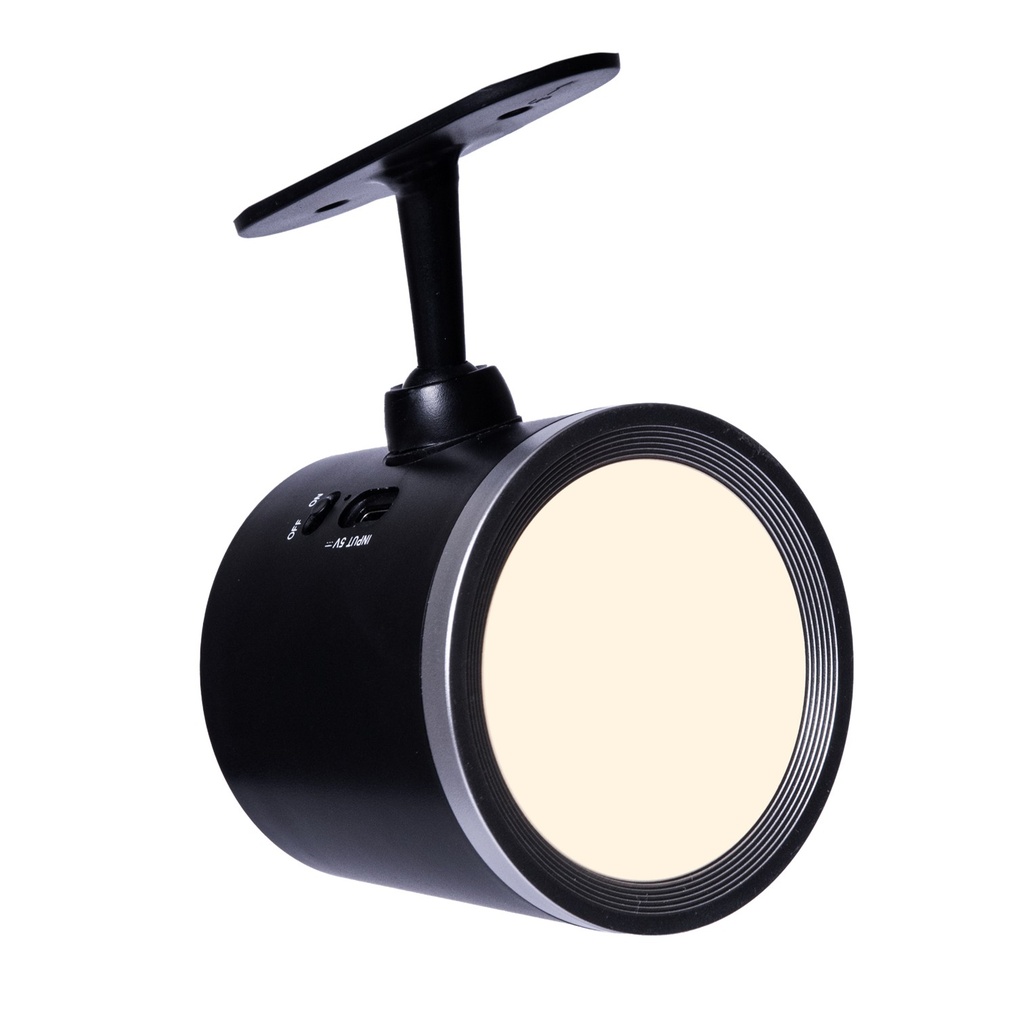 [BL1005BK] Astra - Lampara LED de Escritorio Recargable Multifuncional (Negra)