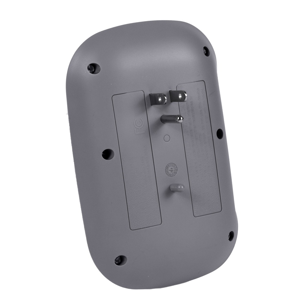 [YB1063UP] Astra - Toma Corriente Protector de Sobretensiones 6 Salidas 5-15R 125V/1875W 2 USB 3.1A 1 USB Tipo C 5V