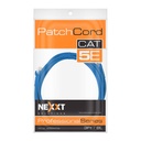 [AB360NXT13] Nexxt - Patch Cord UTP Multifilar Categoria 5E Azul 24AWG Revestimiento CM [2M/7ft] [Unidad]