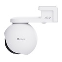 [CS-CB8/SP-R105(3MP Type-C)] Ezviz - Kit Cámara Domo IP PT Inalambrica con Bateria HD 2K [3MP] WiFi Rotatoria Lente 4mm con Panel SolarExterior/Interior