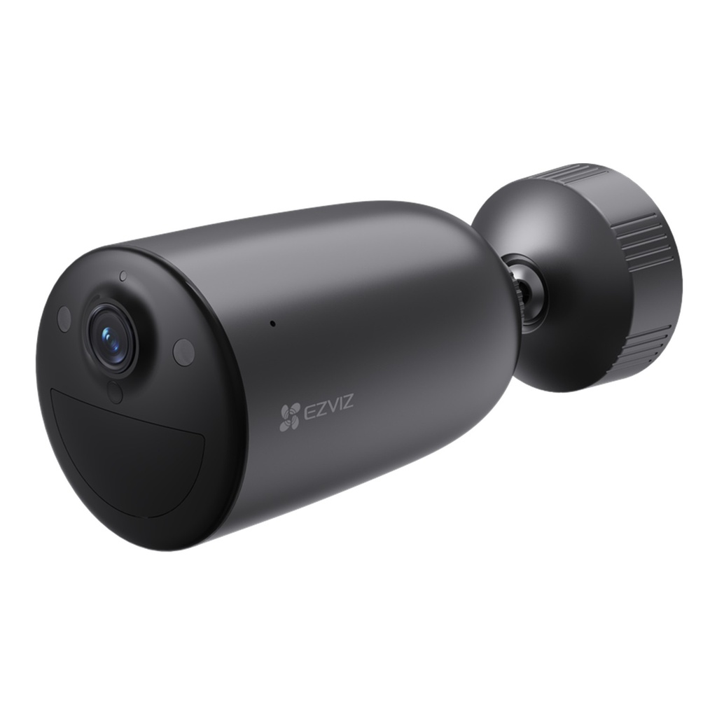 [CS-EB3/SP-R200] Ezviz - Kit Cámara Bullet Ip Inalambrica con Bateria HD 2K [3MP] WiFi 4G Lente 2.8mm con Panel Solar Exterior/Interior