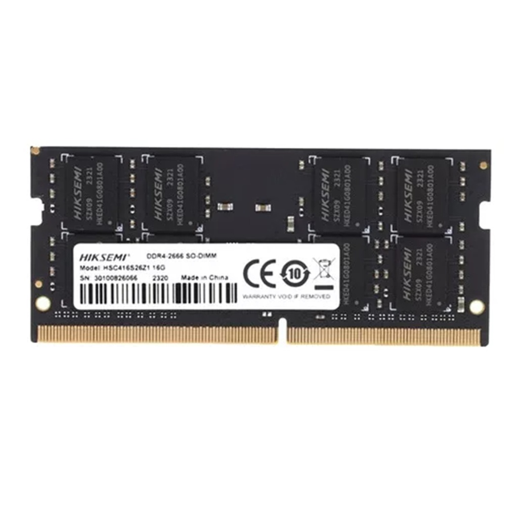 [HSC416S26Z1-16G] Hiksemi By Hikvision - Memoria Ram P/NB DDR4 16Gb 2666Mhz