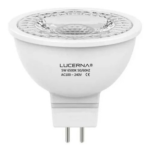 [5W-GU5.3-4K] Lucerna - Bombillo LED GU5.3 Dicroico 5W 4000K Luz Fresca Socate MR16