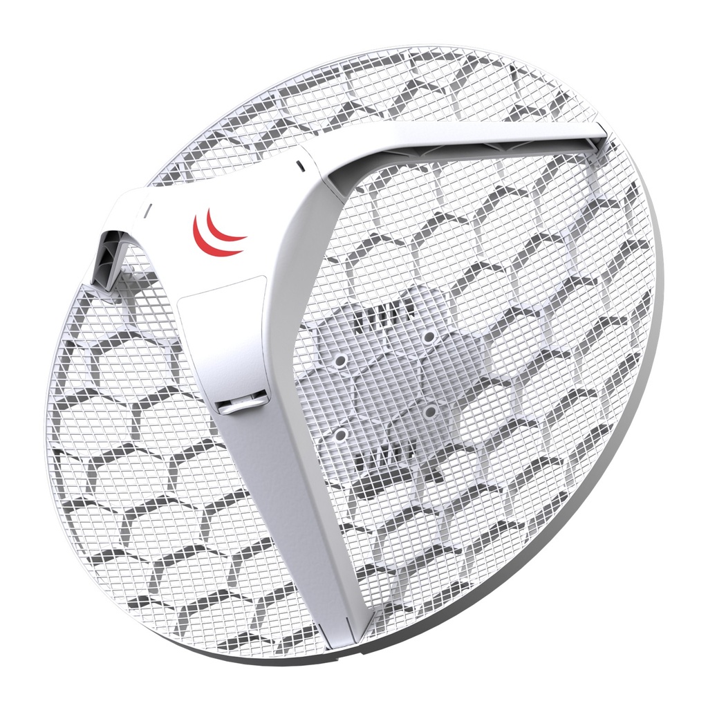 [RBLHG5kit] Mikrotik - (LHG 5) Cliente y PtP en 5 GHz 802.11 a/n Antena Integrada de 24.5dBi Hasta 316mW de Potencia [3-Pack]