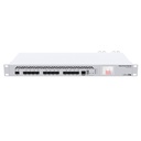 [CCR1016-12S-1S+] Mikrotik - (CCR1016-12S-1S+) Cloud Core Router 12 puertos SFP 1 SFP+ 10G con Fuente Redundante