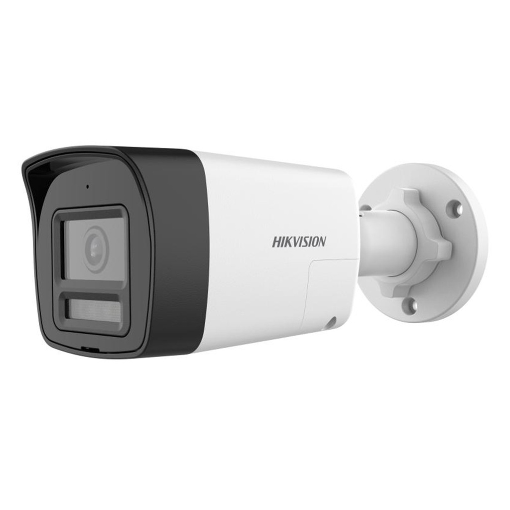 [DS-2CE16D0T-LPTS(2.8mm)(O-STD)] Hikvision - Cámara HD Bullet con Audio Bidireccional 1080P [2MP] Lente 2.8mm [Plástico]