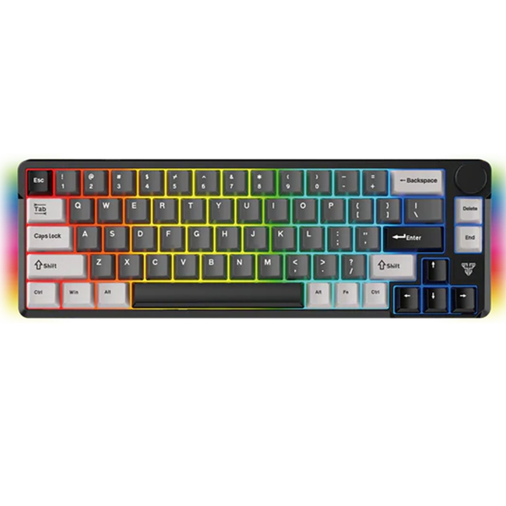 [MK919-BK-LGYDGY(RD)] Fantech -Teclado Atom PRO66  inalambrico SW Rojo [Negro]