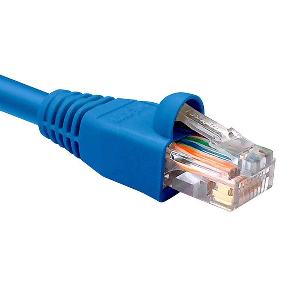 [AB360NXT02] Nexxt - Patch Cord UTP Multifilar Categoria 5E Azul 26AWG Revestimiento CM [1M/3ft] [Unidad]