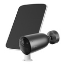 [CS-EB3/SP-R200] Ezviz - Kit Cámara Bullet Ip Inalambrica con Bateria HD 2K [3MP] WiFi Lente 2.8mm con Panel Solar Exterior/Interior