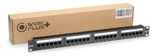 [WP-PPC5E-24] Wireplus - Patch Panel 24 Puertos Categoria 5E