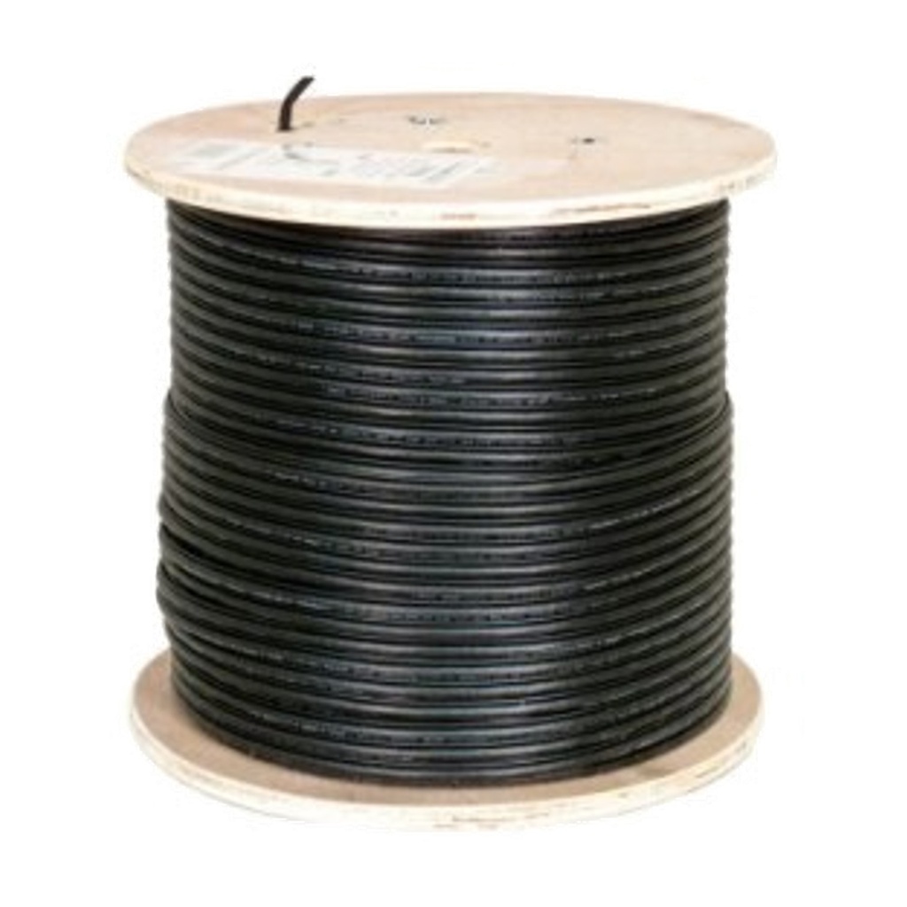 [WP-UTPC6-305OUT] Wireplus - Cable UTP Categoria 6 CCA Exterior Color Negro [Bobina 305 Metros]