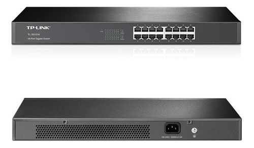 [TL-SG1016] TP-Link - Switch para Montaje en Rack de 16 Puertos a Gigabit