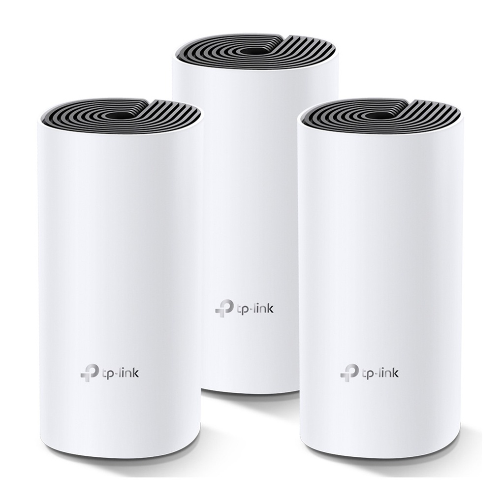 [DECO-E4-3PACK] TP-Link - Router Inalambrico WiFi Mesh Doble Banda AC1200 [3 Unidades]