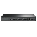 [T2600G-28SQ] TP-Link - Switch Gestionable 28 Puertos Gigabit SFP L2 JetStream 