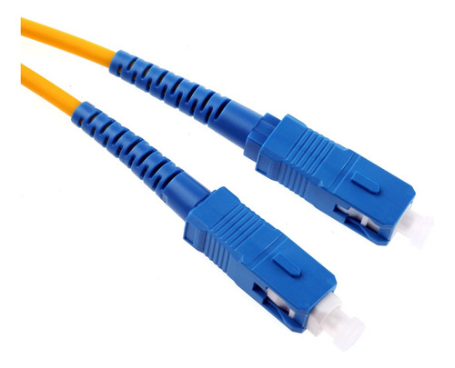 [WPF-PC-UPCUPC-3] Wireplus - Patch Cord Fibra Optica SC/UPC a SC/UPC G652D [Azul a Azul] [3 Metros]