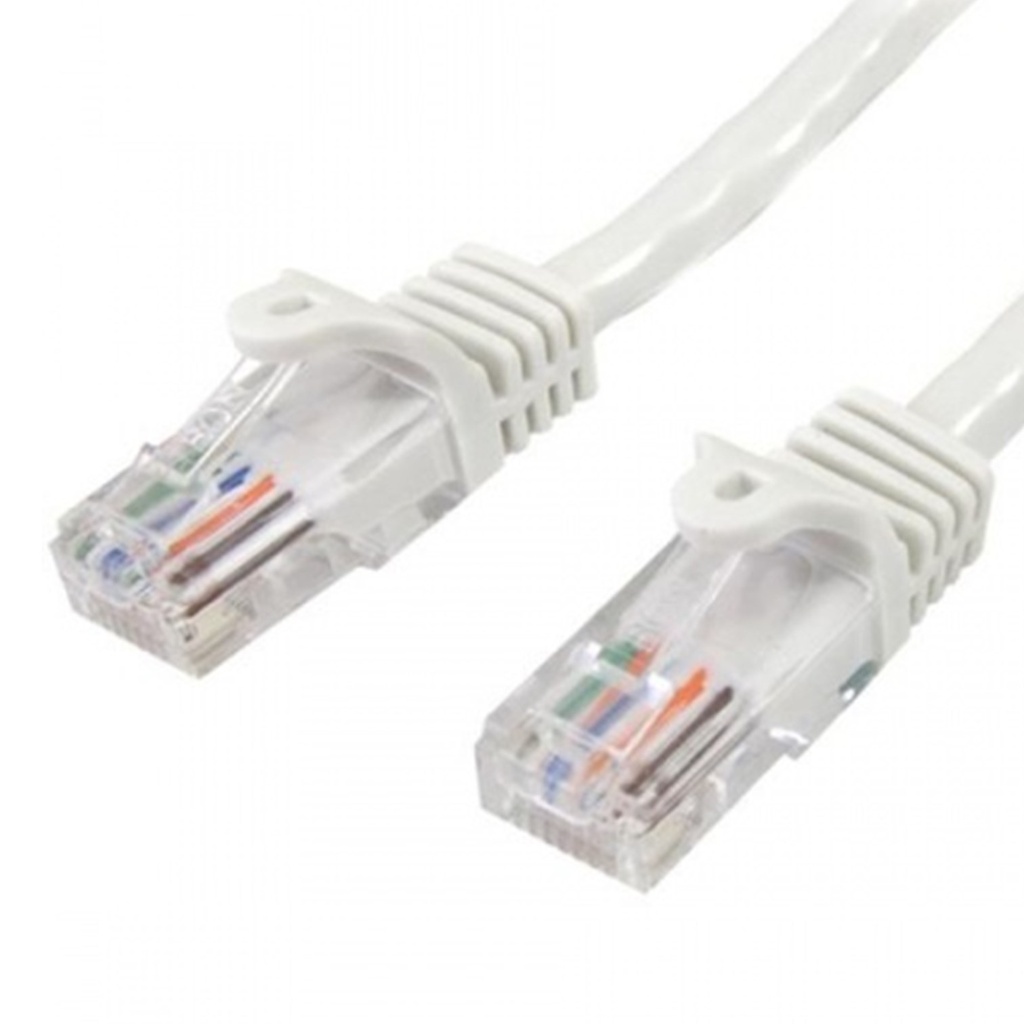 [STC-5EPC1M-W] STC- Patch Cord UTP Categoria 5E Blanco [1 Metro] [Unidad]