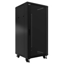 [AW222NXT11] Nexxt - Rack de Piso Cerrado con Puerta Frontal de Vidrio y Trasera de Malla 27U 600x600mm