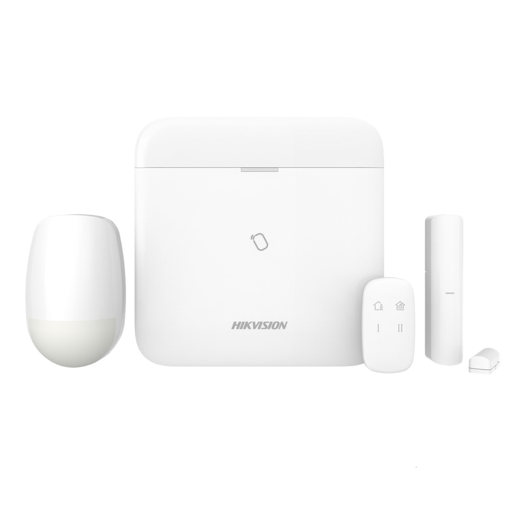 [DS-PWA96-KIT-WB] Hikvision - Kit de Panel de Alarma Inalámbrico 96 Zonas AXPRO