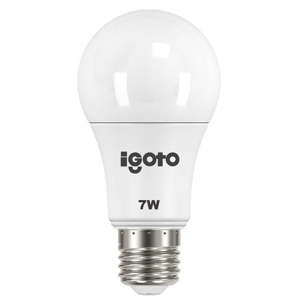 [IG-BL7W] Igoto - Bombillo LED Bulbo 7W 6500K Luz Fria Rosca E27