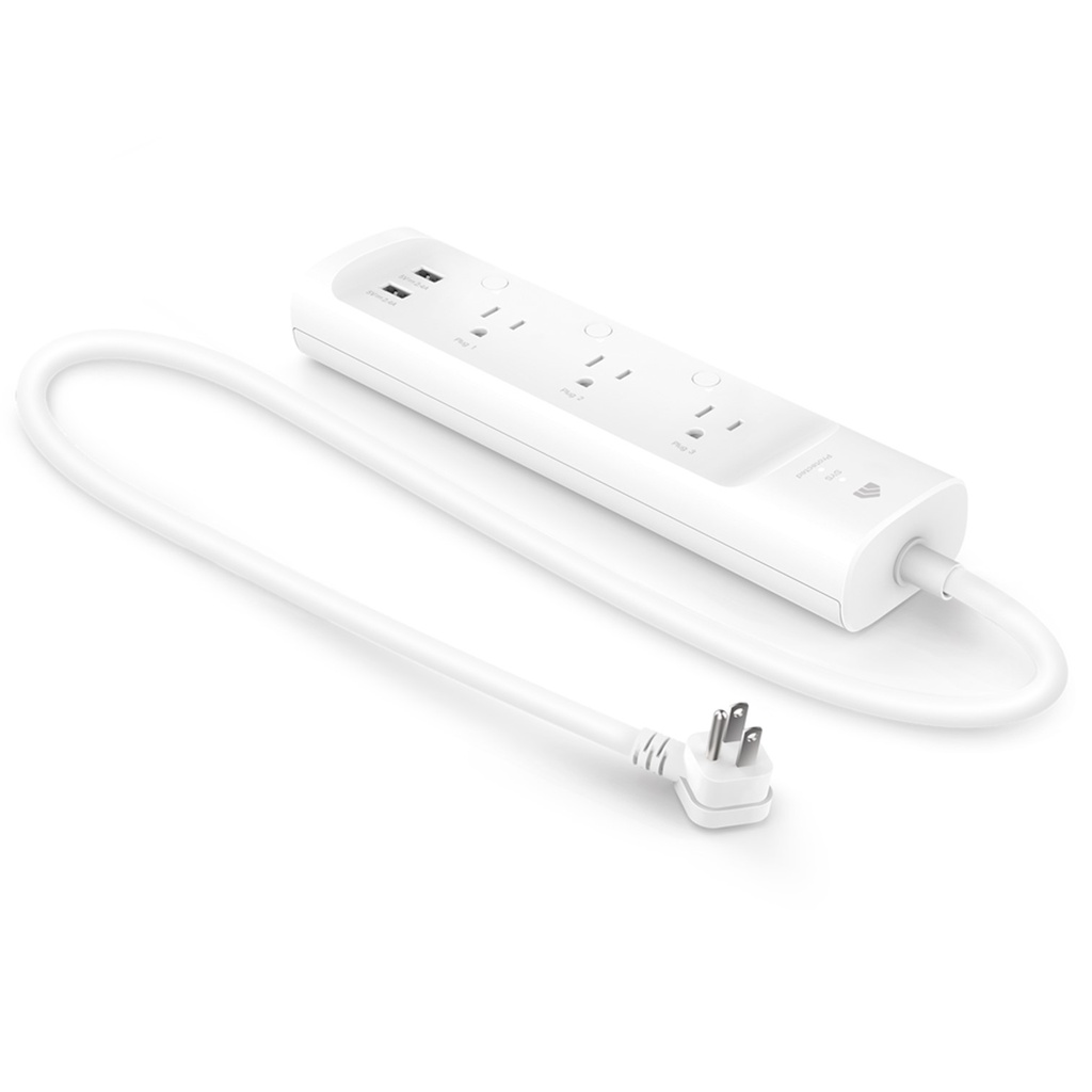 [KP303] Kasa by TP-Link - Regleta Inteligente 3 Salidas Inteligentes + 2 Puertos USB WiFi
