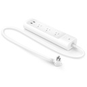 [KP303] Kasa by TP-Link - Regleta Inteligente 3 Salidas Inteligentes + 2 Puertos USB WiFi