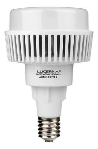 [100W-B-E40-6.5K] Lucerna - Bombillo LED Bulbo Alto Vatiaje 100W 6500K Luz Fria 9000lm Rosca E40