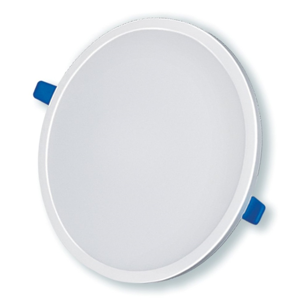 [618HL-6.5K] Lucerna - Lampara Panel HighLumen LED 18W 6" 6500K Luz Fria Redonda Empotrar 1620lm