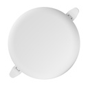 [DUL-1052AB] DuraLED - Lampara Panel LED 18W 3000K Luz Calida Redonda Empotrar Infinity [Sin borde]