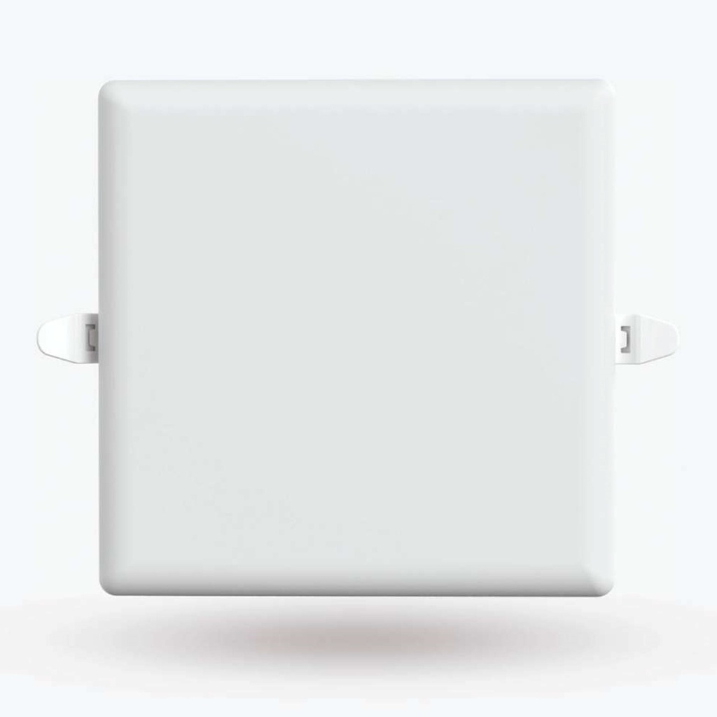 [DL-039-CCT] DuraLED - Lampara Panel LED 12W CCT 3en1 3000K-4500K-6500K Cuadrada Empotrar Infinity [Sin borde]