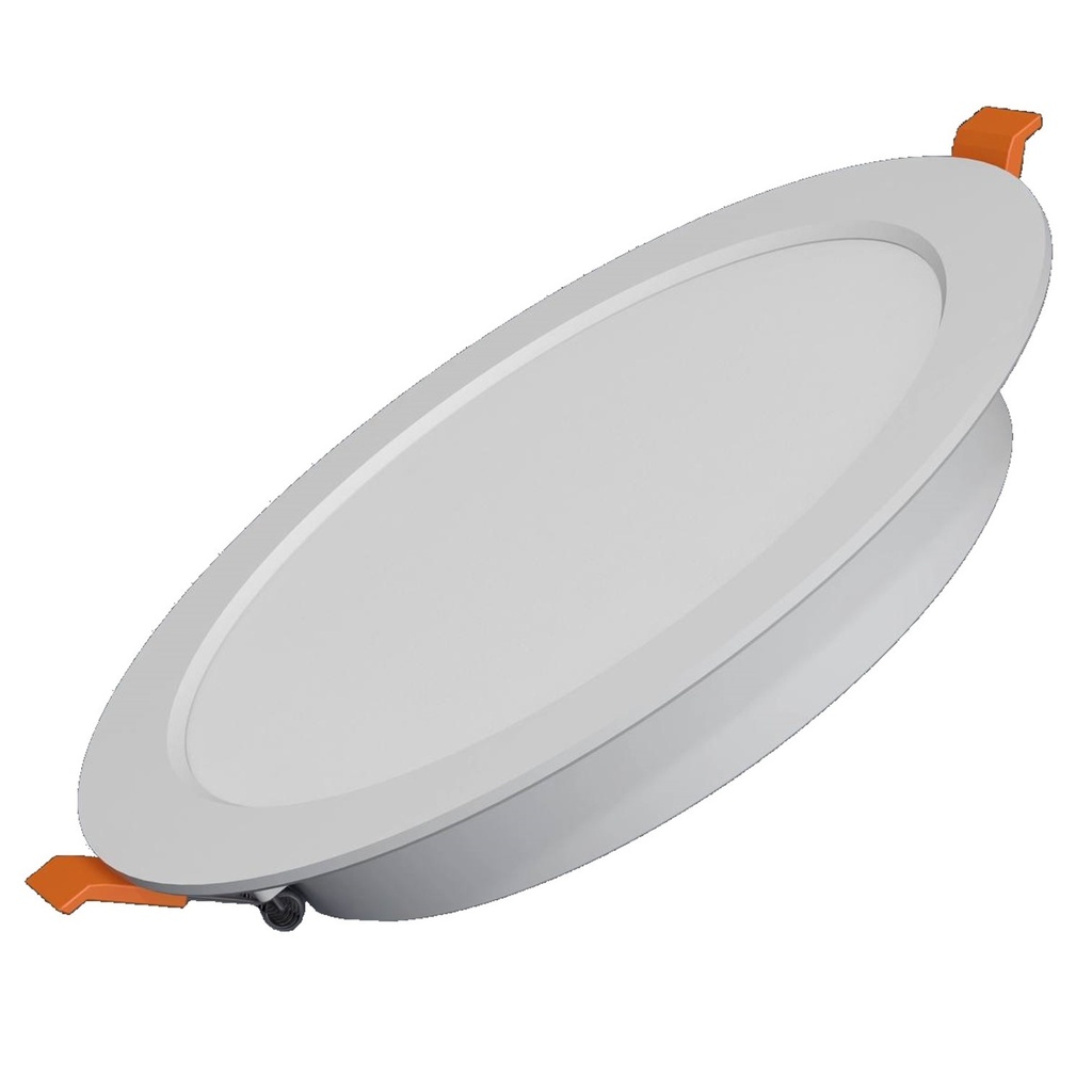 [820CL-3K] Lucerna - Lampara Panel Driver/Integrado LED Compact Lumen 20W 8" 3000K Luz Calida Redonda Empotrar 2090lm