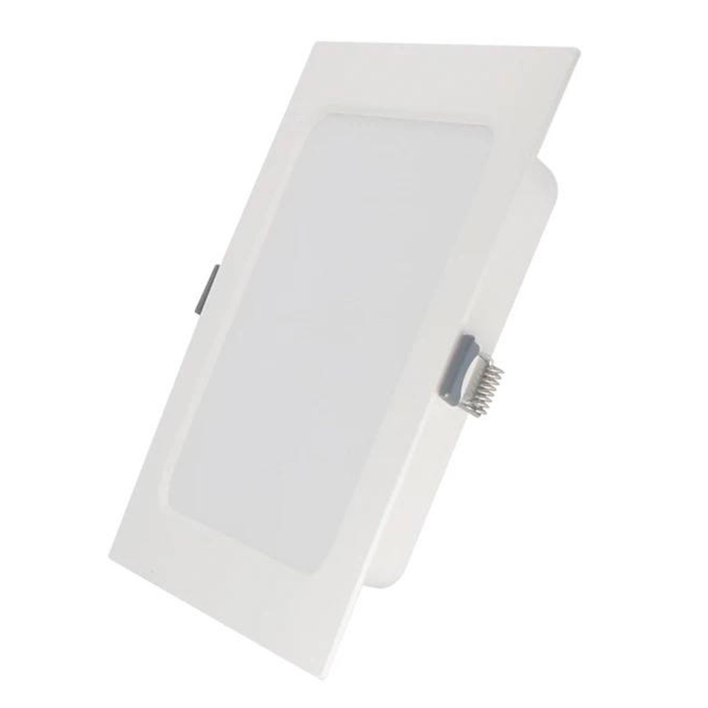 [820CCL-3K] Lucerna - Lampara Panel Driver/Integrado LED Compact Lumen 20W 8" 3000K Luz Calida Cuadrada Empotrar 2090lm