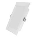 [820CCL-3K] Lucerna - Lampara Panel Driver/Integrado LED Compact Lumen 20W 8" 3000K Luz Calida Cuadrada Empotrar 2090lm