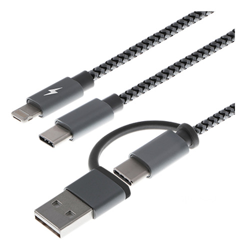 [XTC-560] Xtech - Cable Multifuncional para Carga 5 en 1
