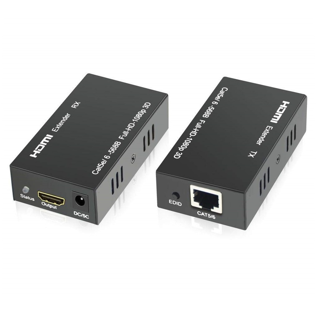 [STC-HDMIEXT60M] STC- Extensor HDMI Hembra a RJ-45 Activo [60 Metros]
