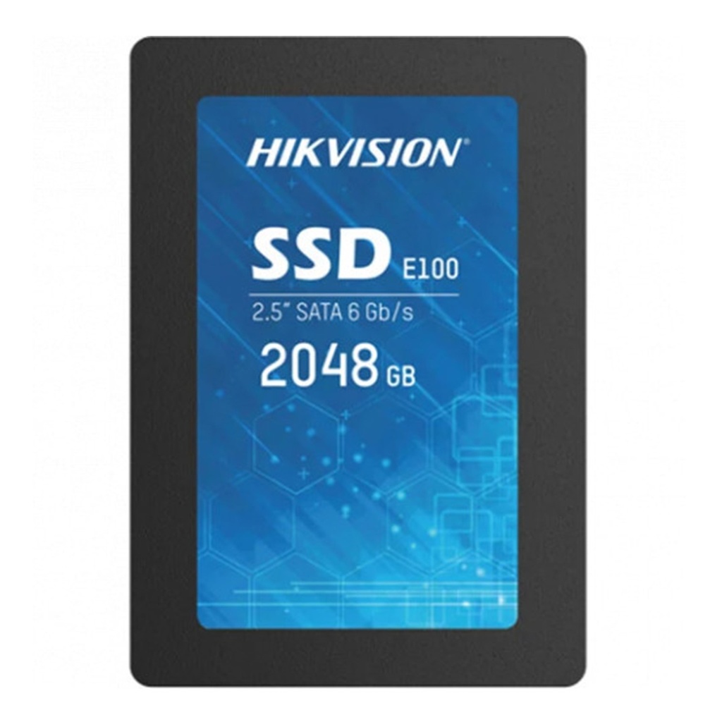 [HS-SSD-E100/2048G] Hikvision - Disco de Estado Solido SSD 2048Gb 2.5" Sata 3.0 Hikstorage
