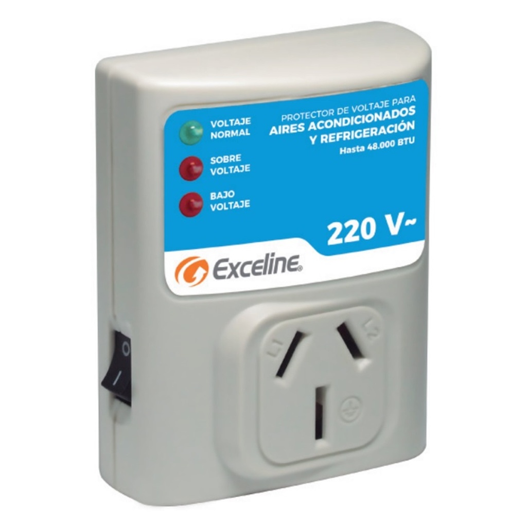 [GSM-RE220CS] Exceline - Protector de A/A 48000btu 220V Toma China [Enchufable]