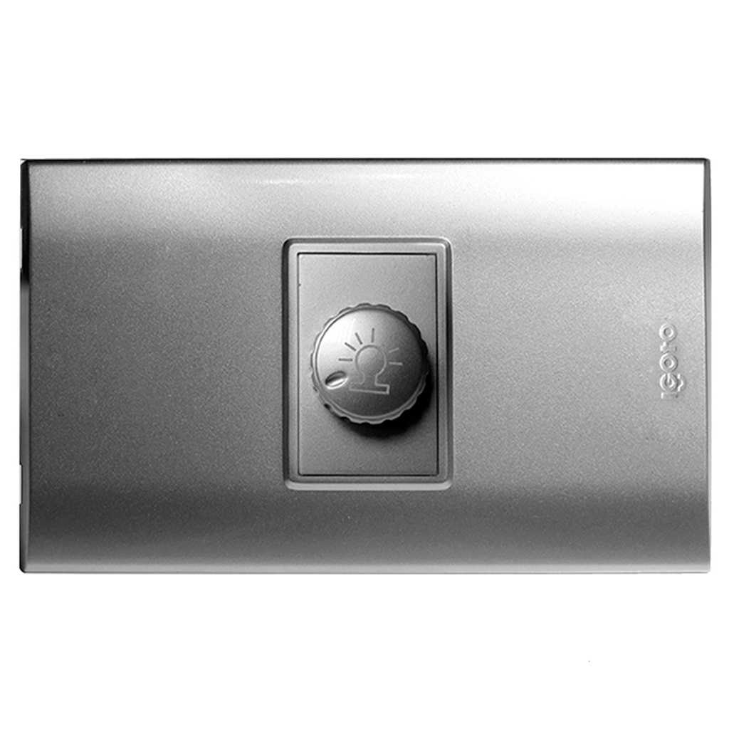 [B540S-S] Igoto - Interruptor Dimmer Serie B Plata