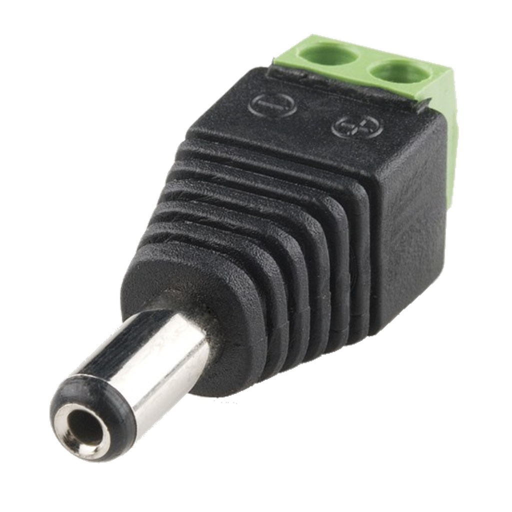 [STC-DCM-1] STC - Conector 12V Macho 2.1mm [1 Unidad]