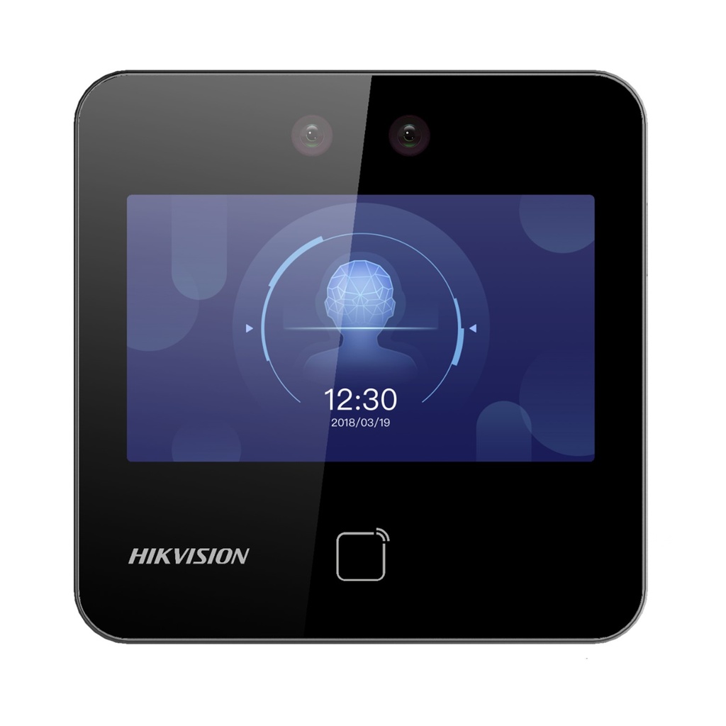 [DS-K1T343EWX] Hikvision - Control de Acceso y Asistencia WiFi/Touch Tarjetas EM y Facial