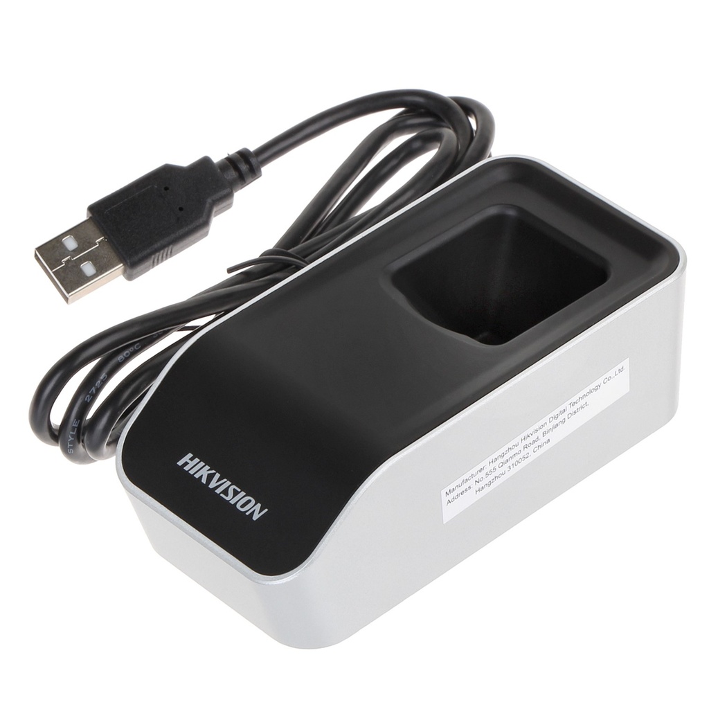 [DS-K1F820-F] Hikvision - Enrolador USB de Huellas para iVMS-4200