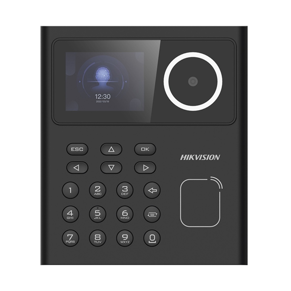 [DS-K1T320EWX] Hikvision - Terminal Min Moe WiFi Facial y Tarjetas EM para Control de Acceso o Asistencia