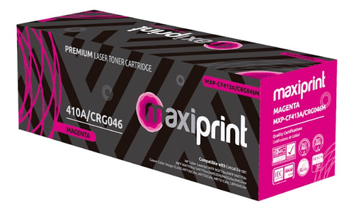 [CF413A-CRG046Y] Maxiprint - Toner Compatible HP Magenta CF413A Canon CRG046M