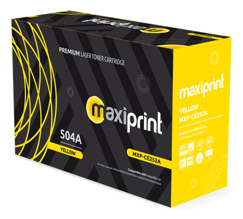 [CE252A-CE402A] Maxiprint - Toner Compatible HP Yellow CE252A CE402A