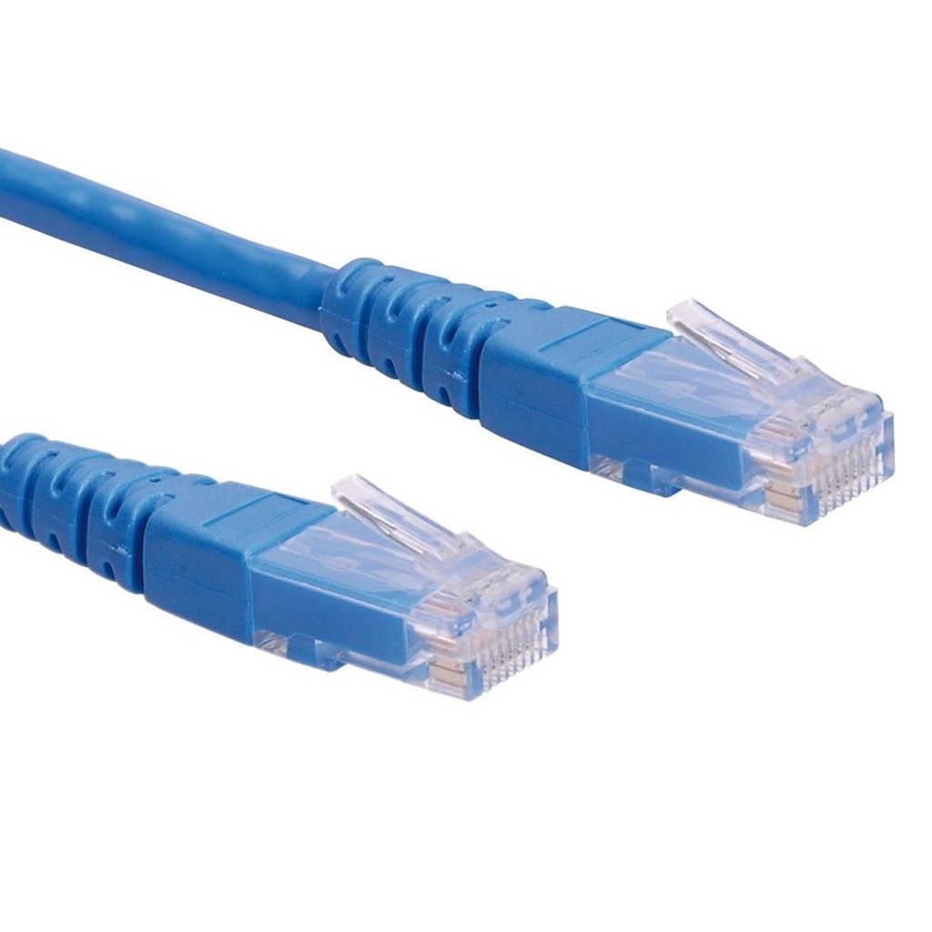 [WP-PC-C6-2BLUE] Wireplus - Patch Cord UTP Categoria 6 Color Azul [2 Metros] [Unidad]