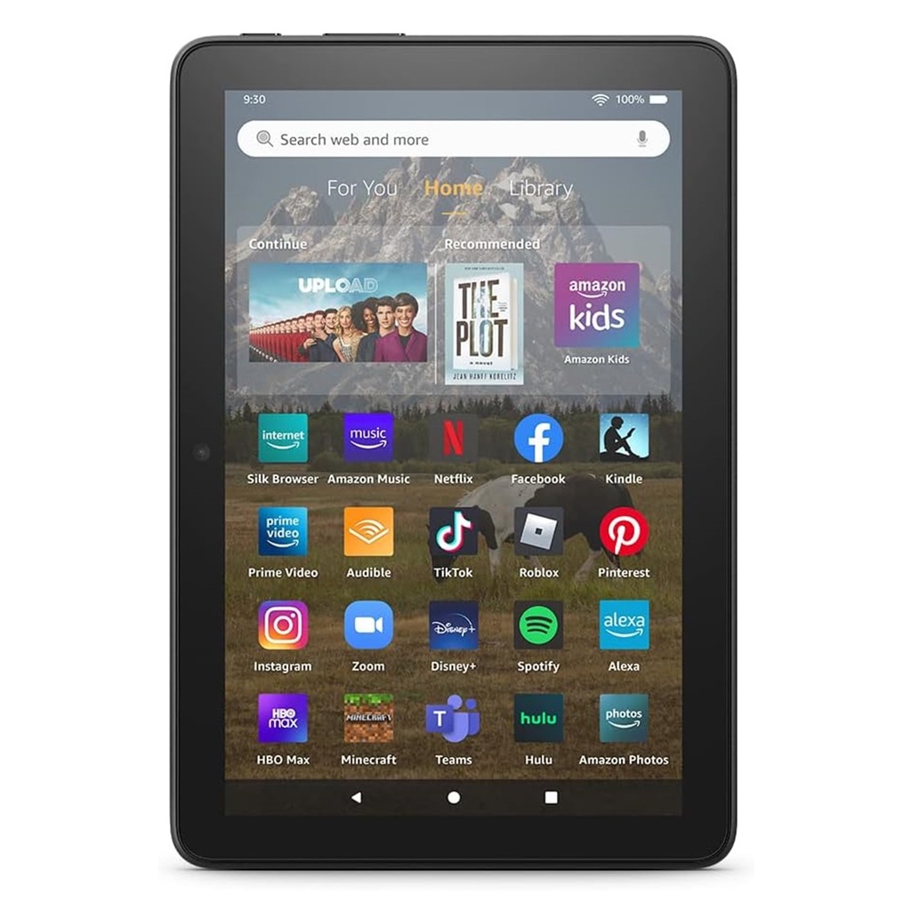 [FIREHD8-32GB-NEGRO] Amazon - Tablet Fire HD 8 Pantalla HD de 8" 32Gb Procesador 30 % Más Rápido